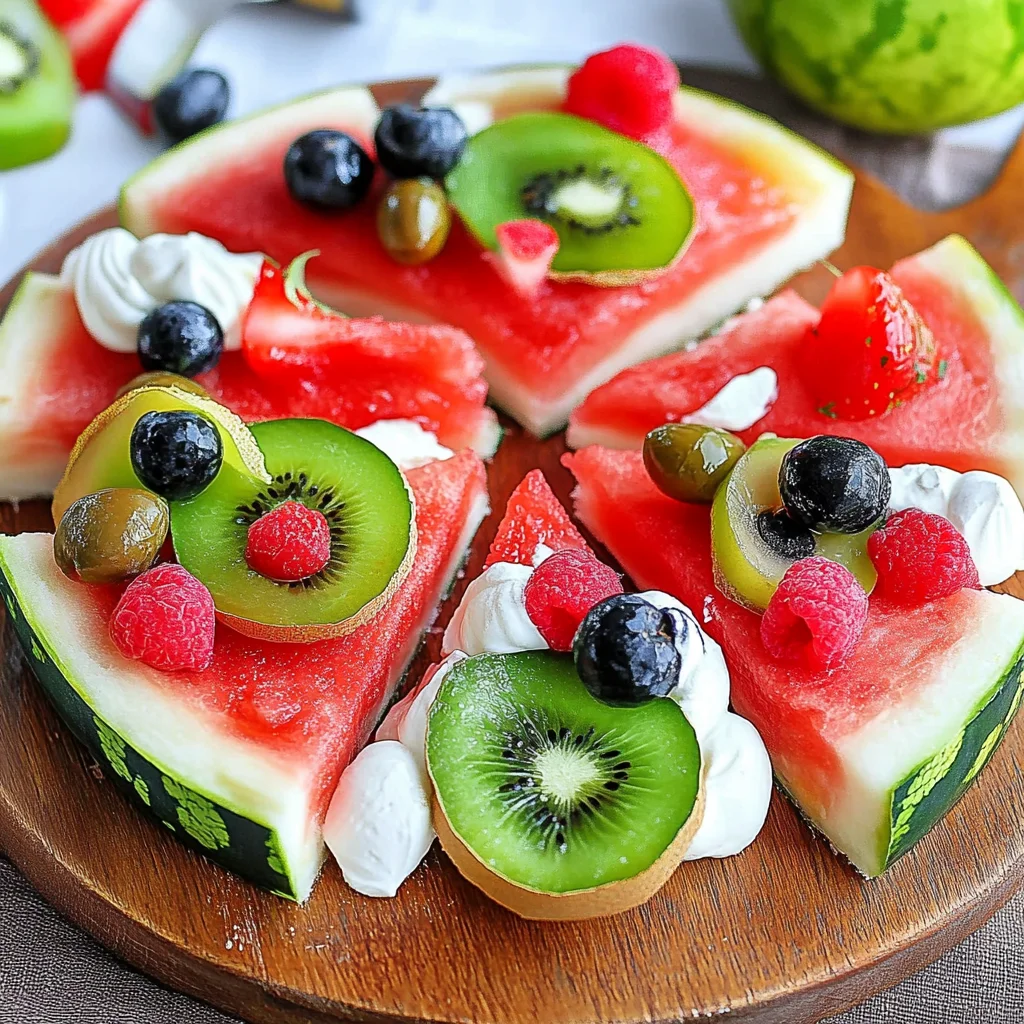 Watermelon Pizza