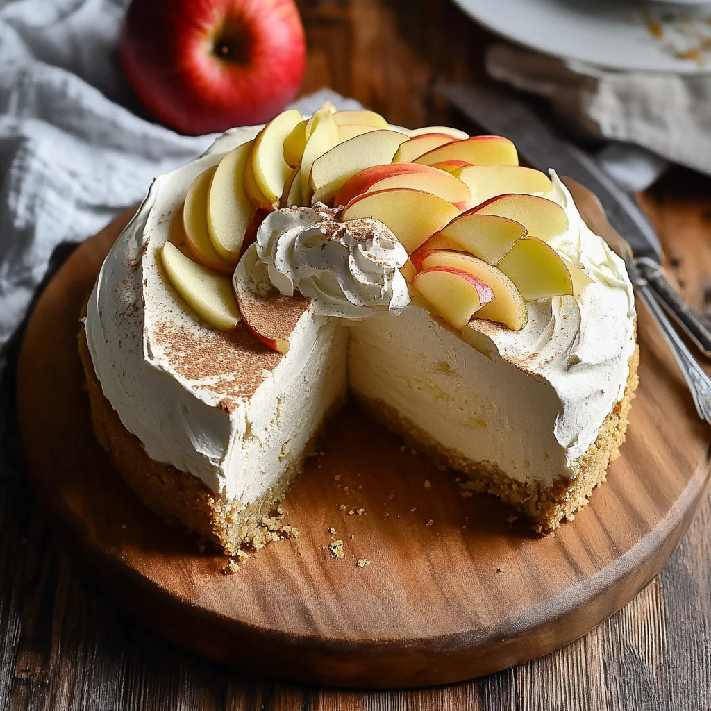 Apple Cider Cheesecake