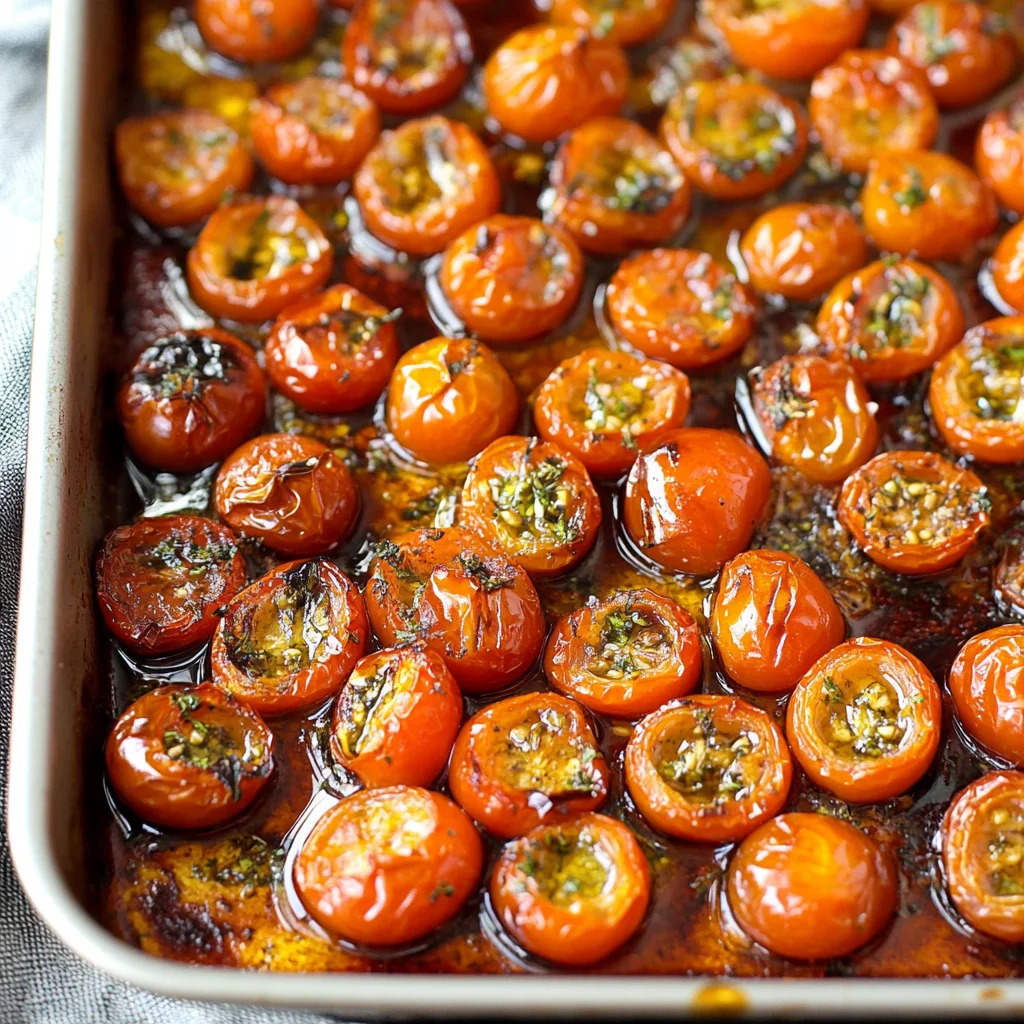 Balsamic Roasted Cherry Tomatoes Recipe