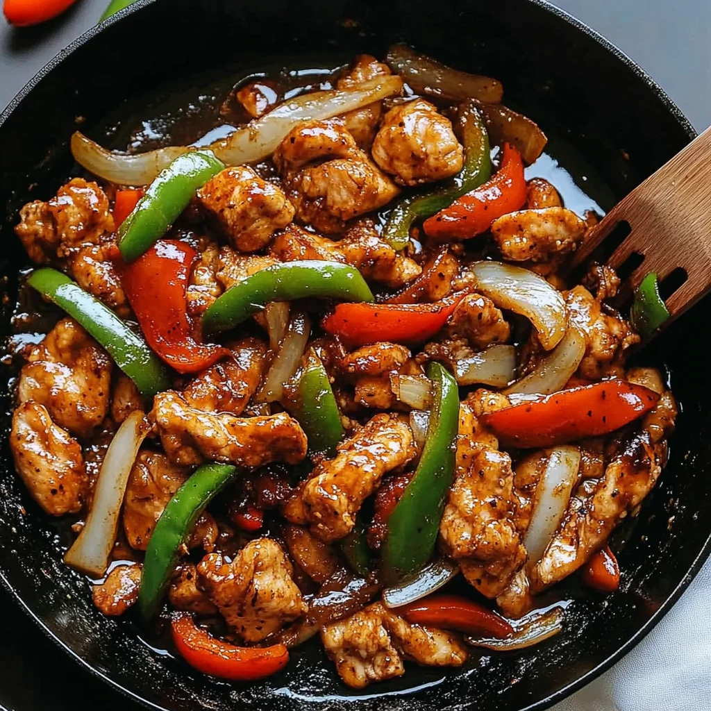 Black Pepper Chicken