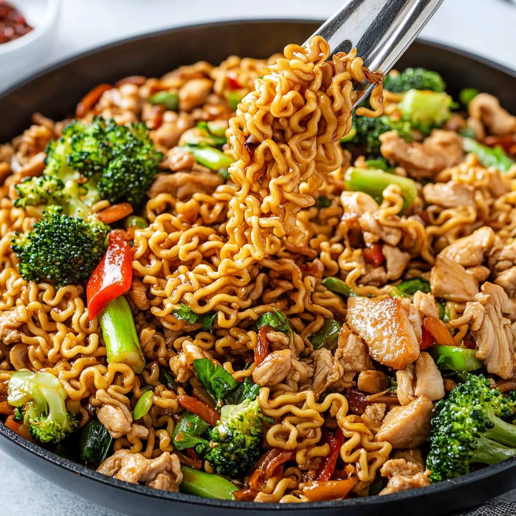 Chicken Ramen Stir Fry
