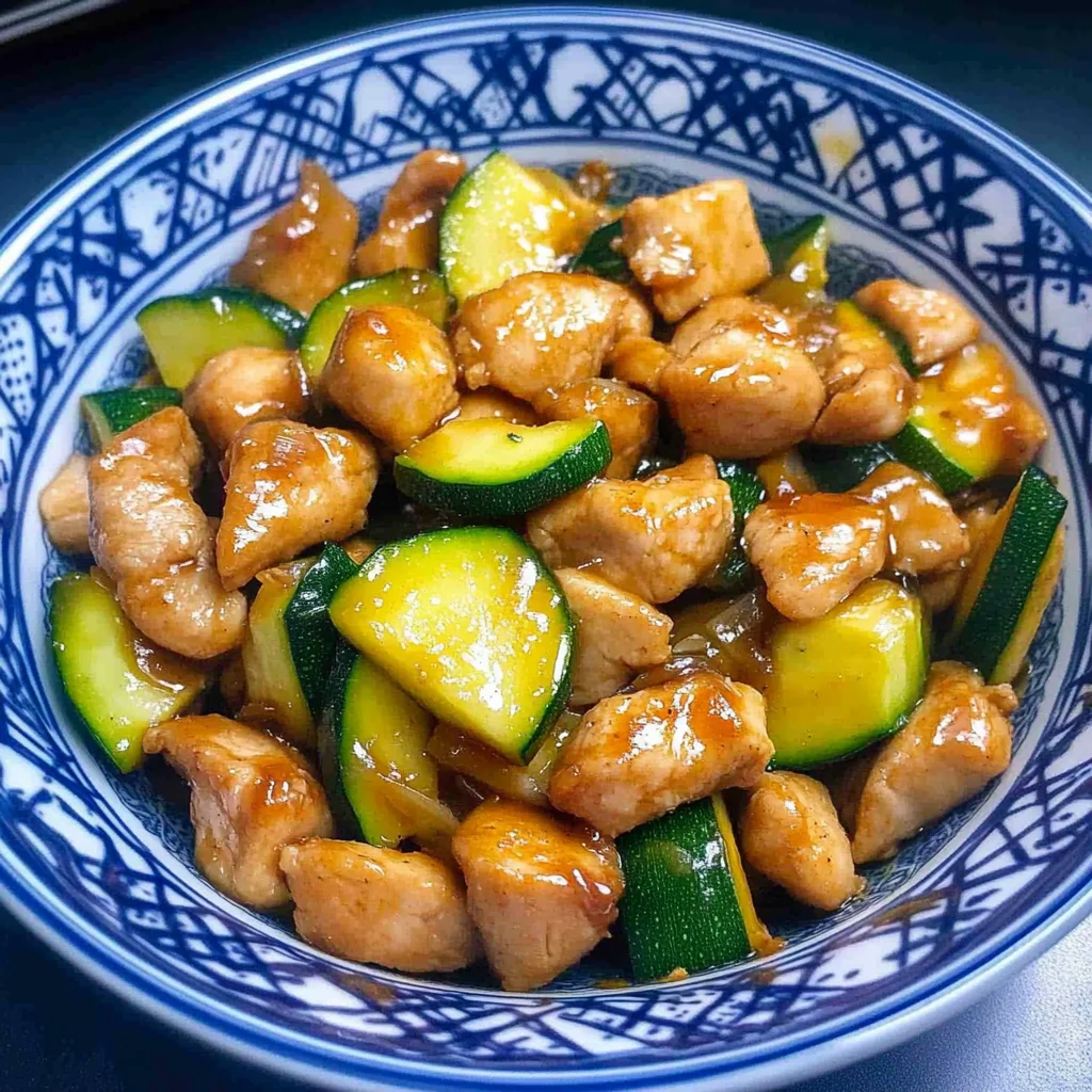 Chicken Zucchini Stir Fry