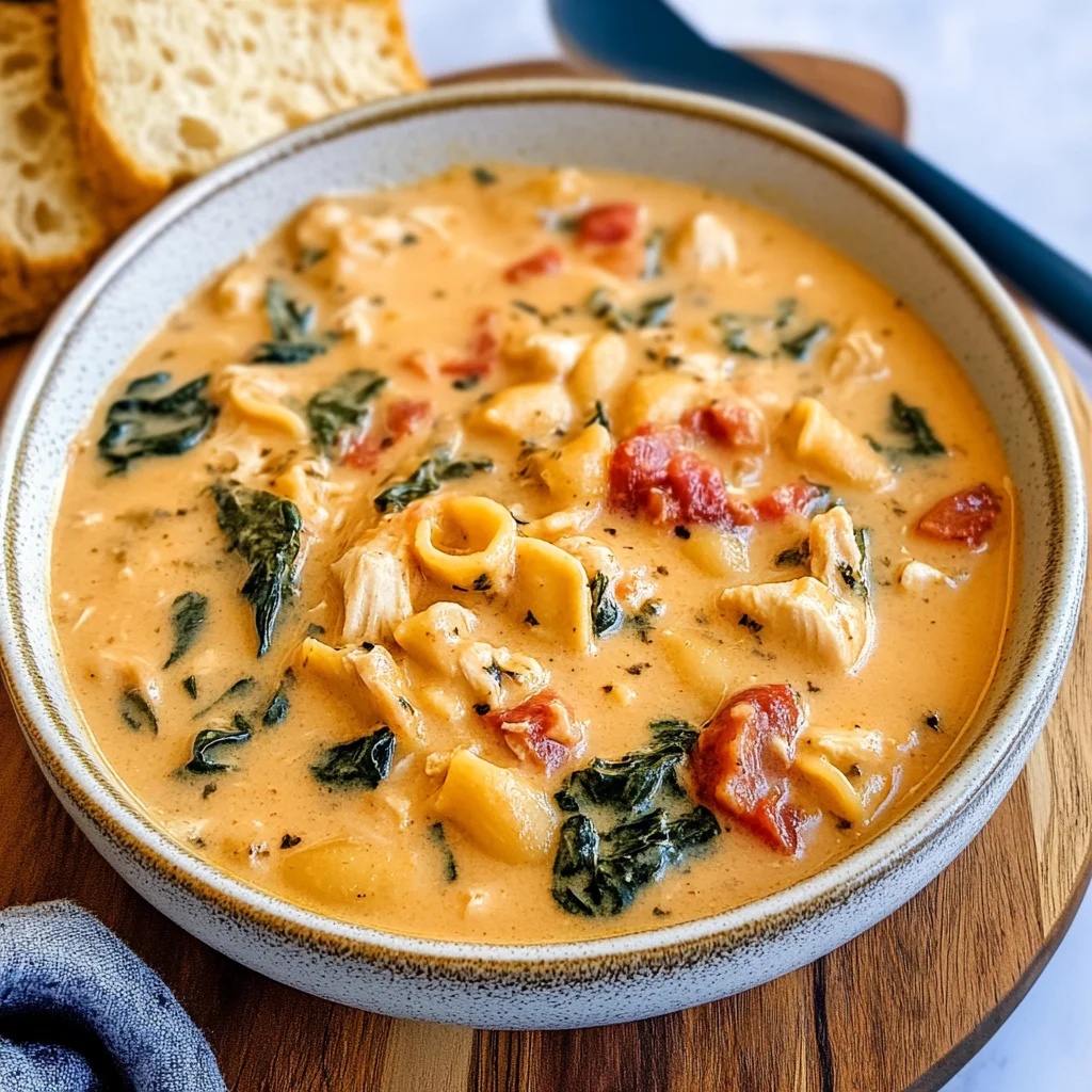 Creamy Tuscan Chicken Soup