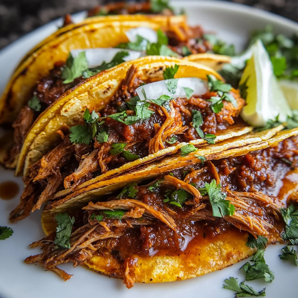 Crock Pot Birria Tacos