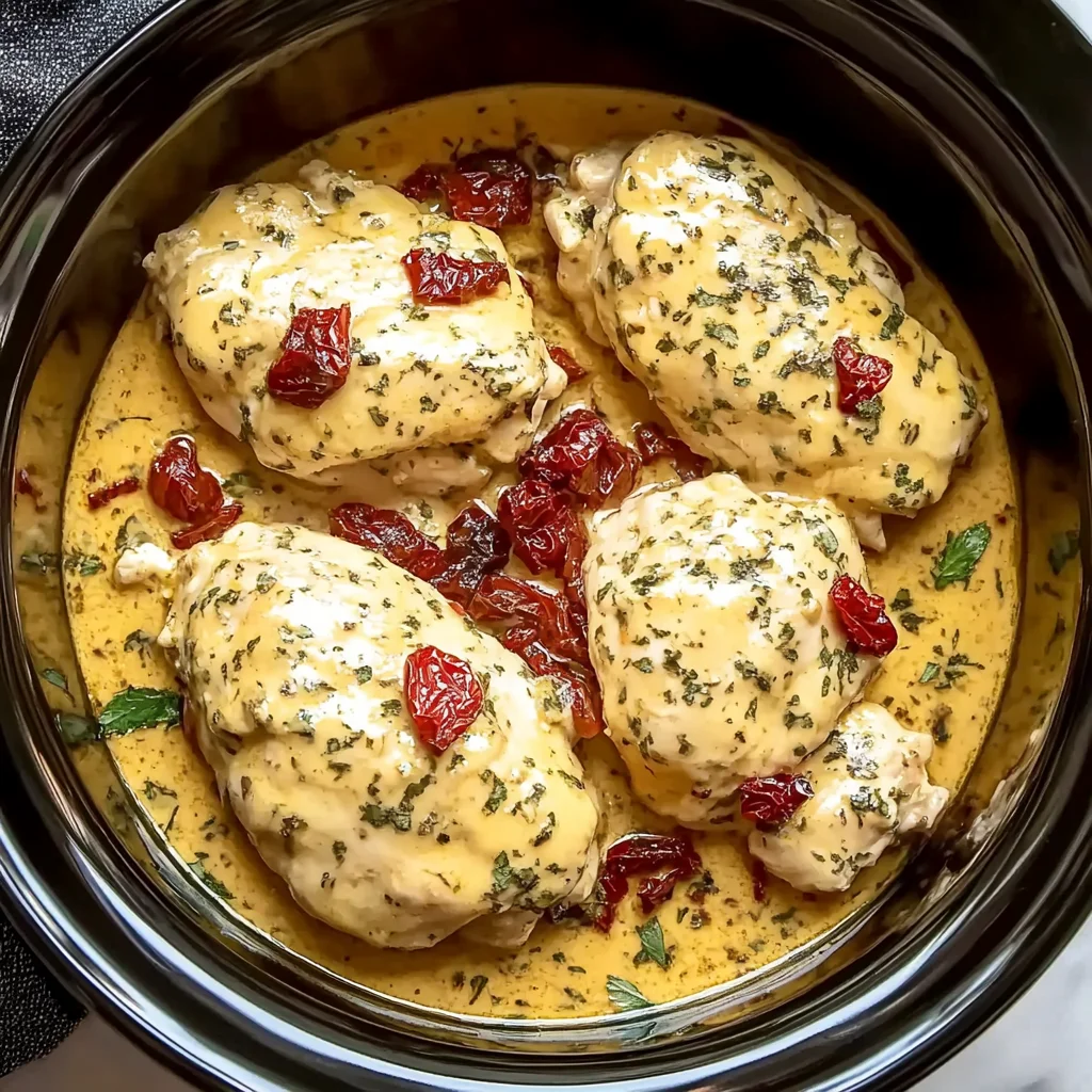 Dump & Go Crockpot Marry Me Chicken