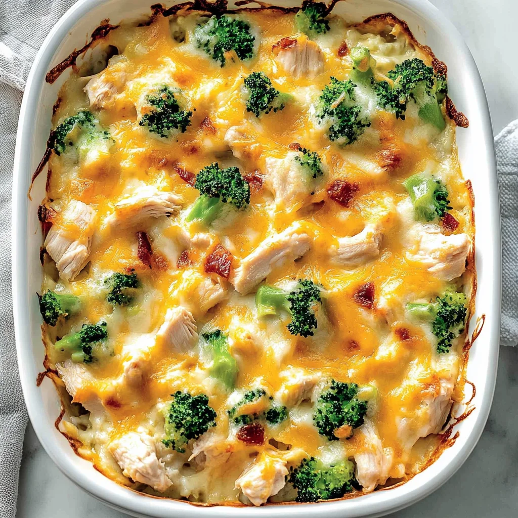 Easy Low Carb Chicken Casserole