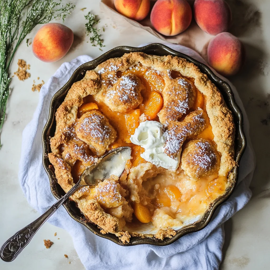 Gramma's Peach Cobbler