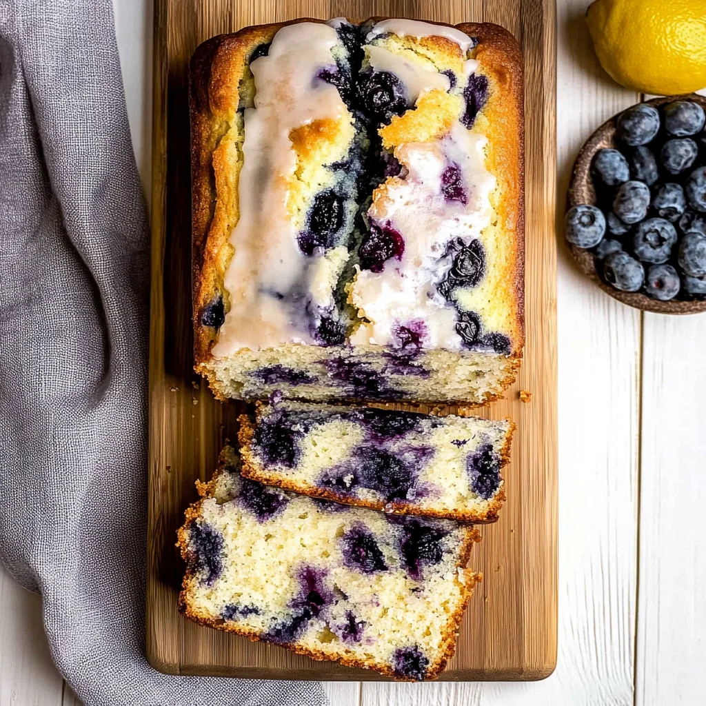 Lemon Blueberry Bread