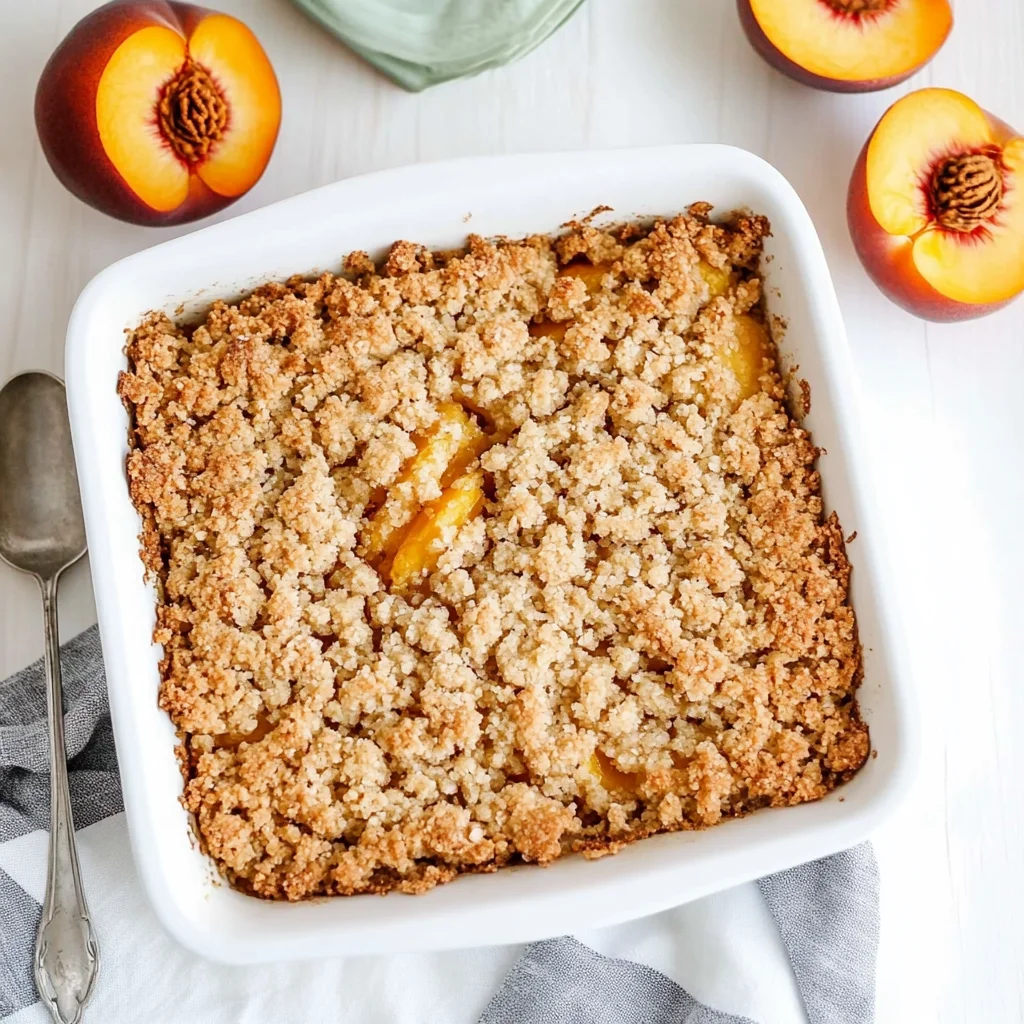 Peach Crisp