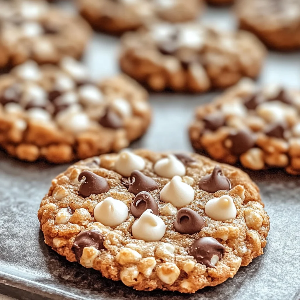 Rice Krispie Cookies with Chocolate Chips Recipe