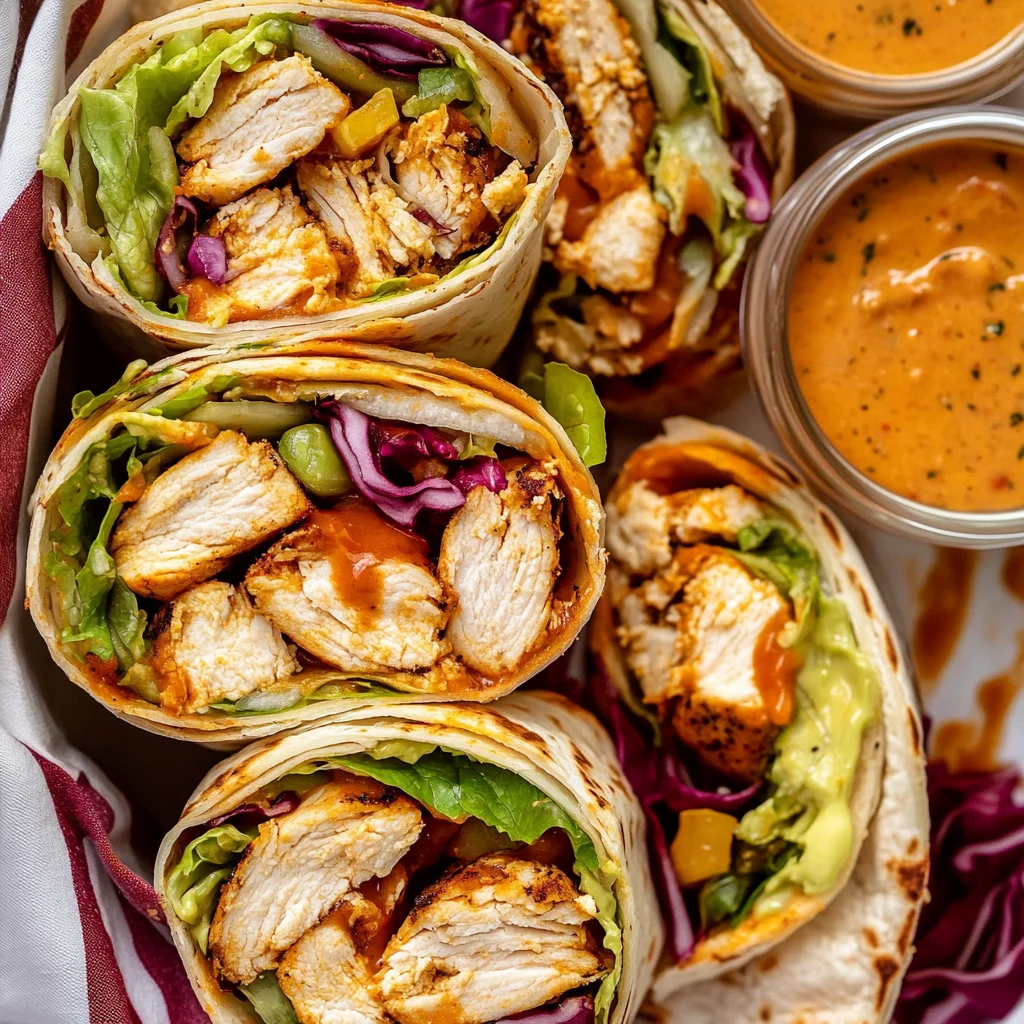 Southwest Chicken Wraps