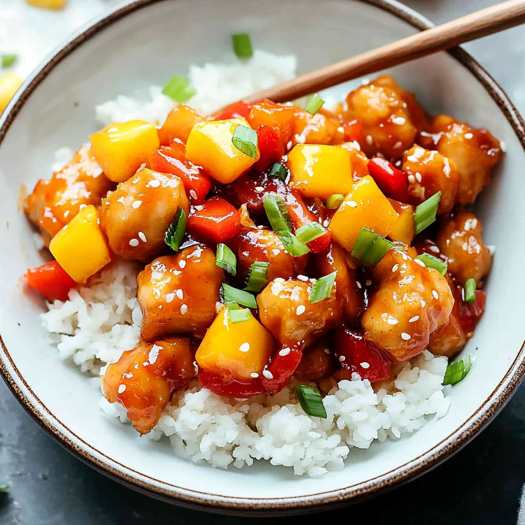 Sweet And Sour Chicken Recipe