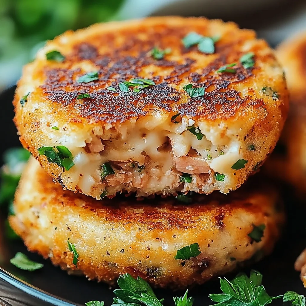 Tuna Melt Patties Recipe