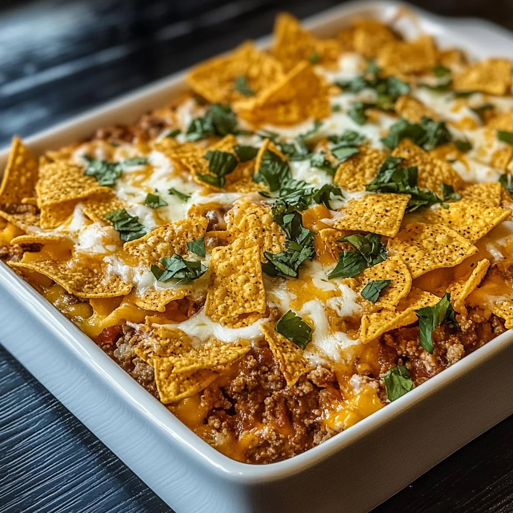 White Trash Casserole with Doritos: The Best Quick Fix Dinner