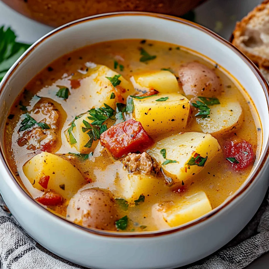 Cajun Potato Soup Recipe