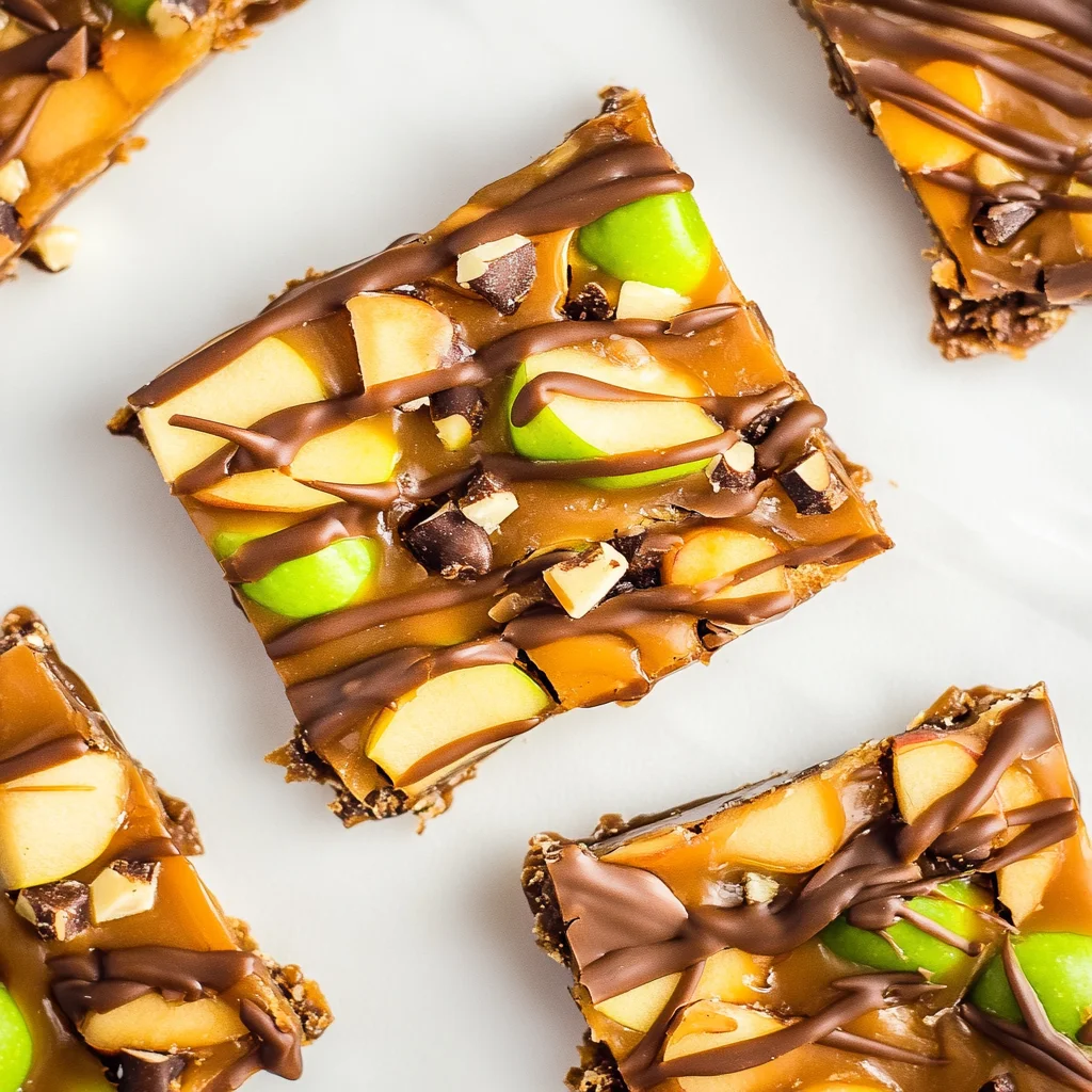 Caramel Apple Bark