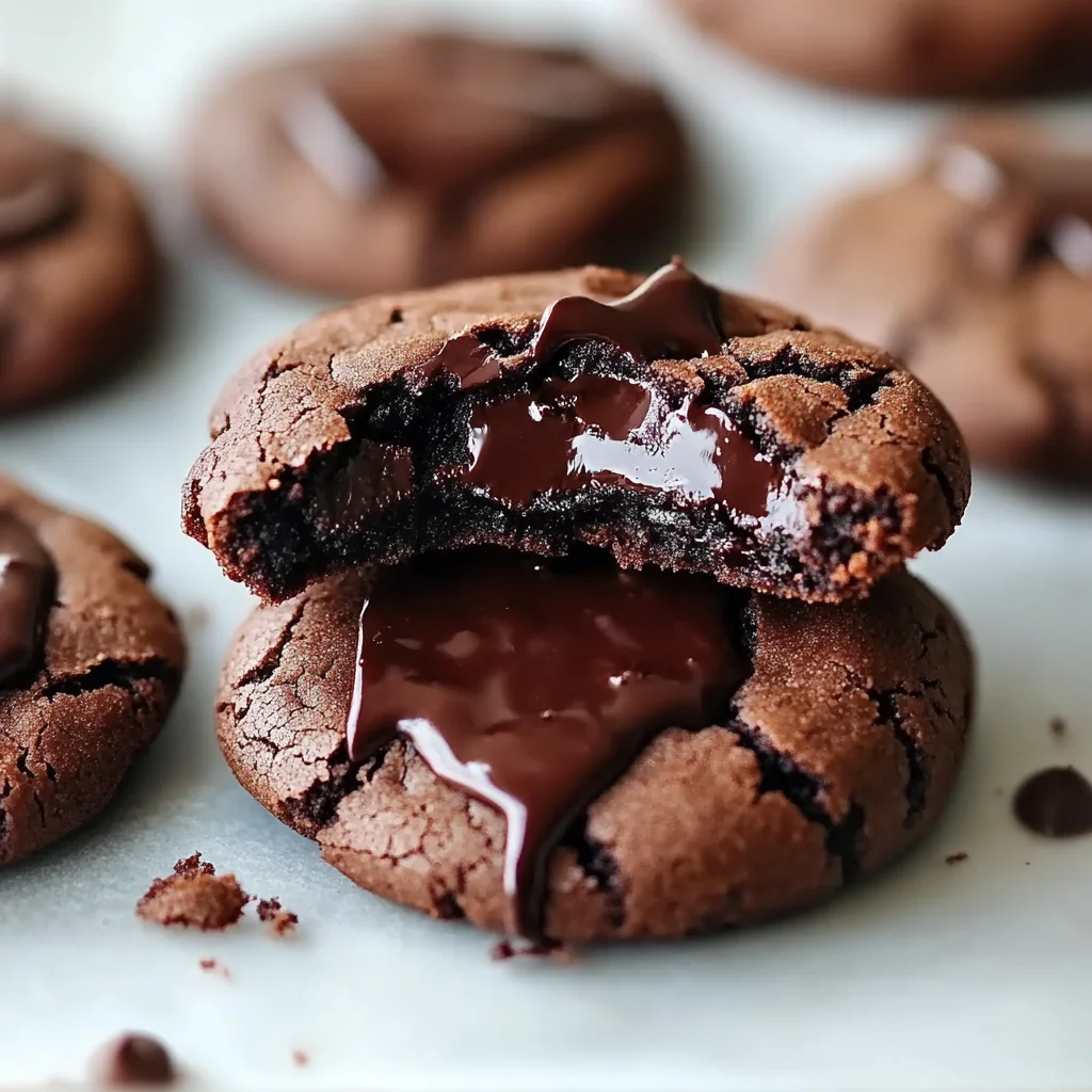 Chocolate Lava Cookies