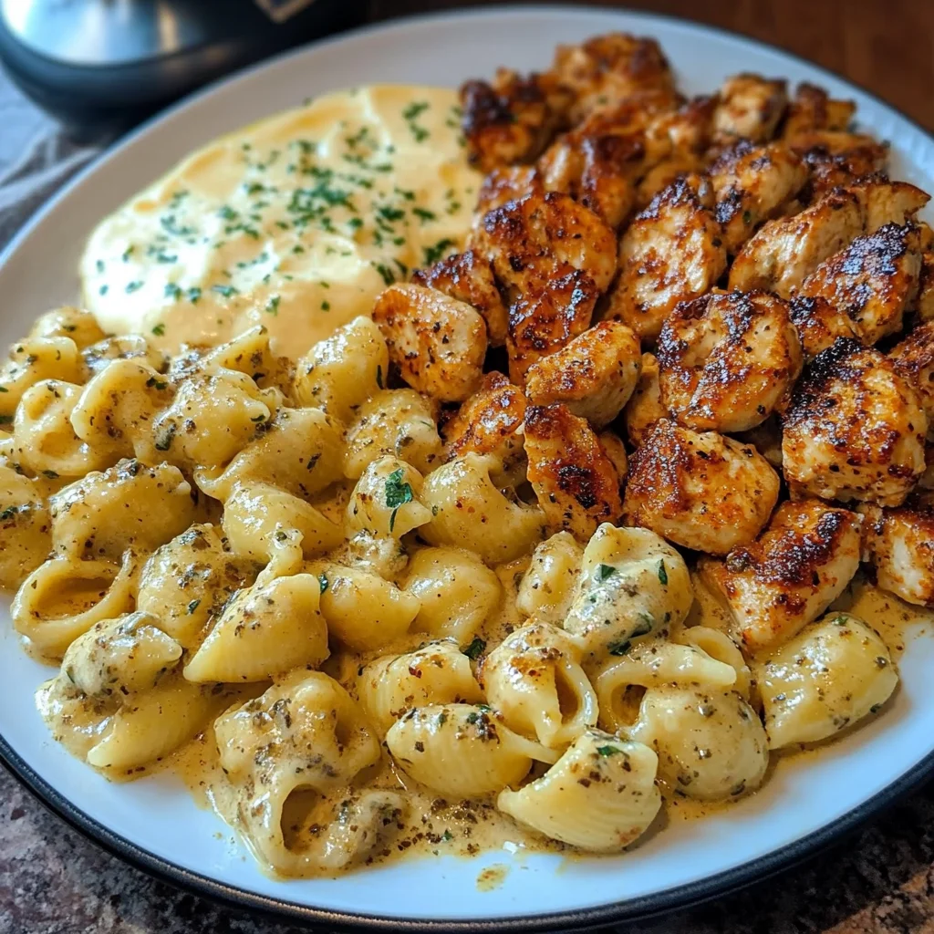 Creamy Cajun Chicken Pasta with Garlic Butter