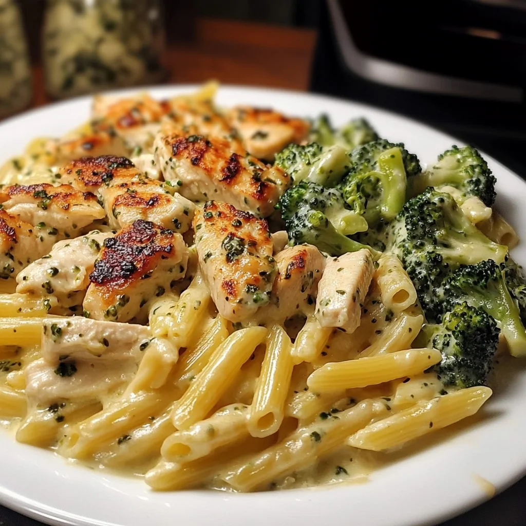 Creamy Chicken and Broccoli Penne