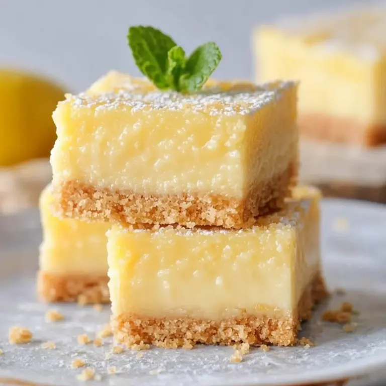 Creamy Lemon Squares