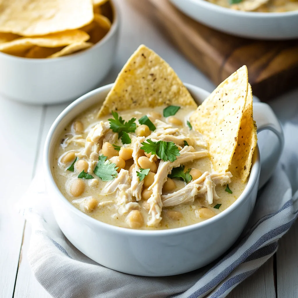 Creamy White Chicken Chili Recipe