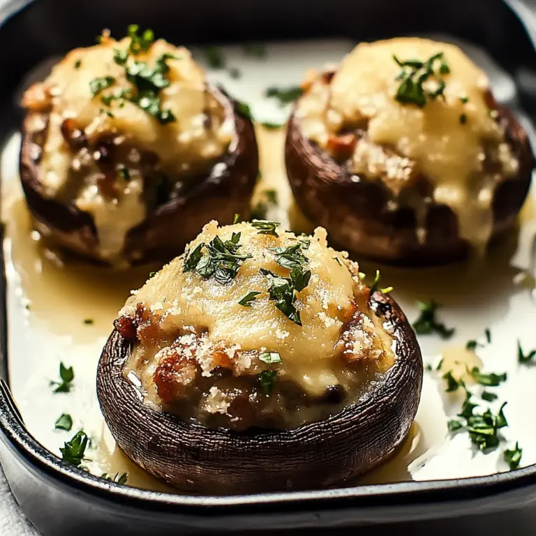 Delicious Restaurant-Style Stuffed Mushrooms: An Easy Copycat Recipe to Try at Home