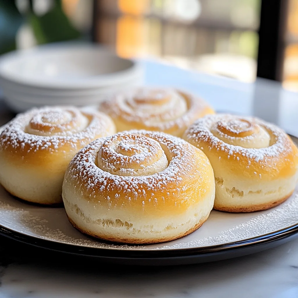 Delicious Vanilla Pan de Mallorca Rolls