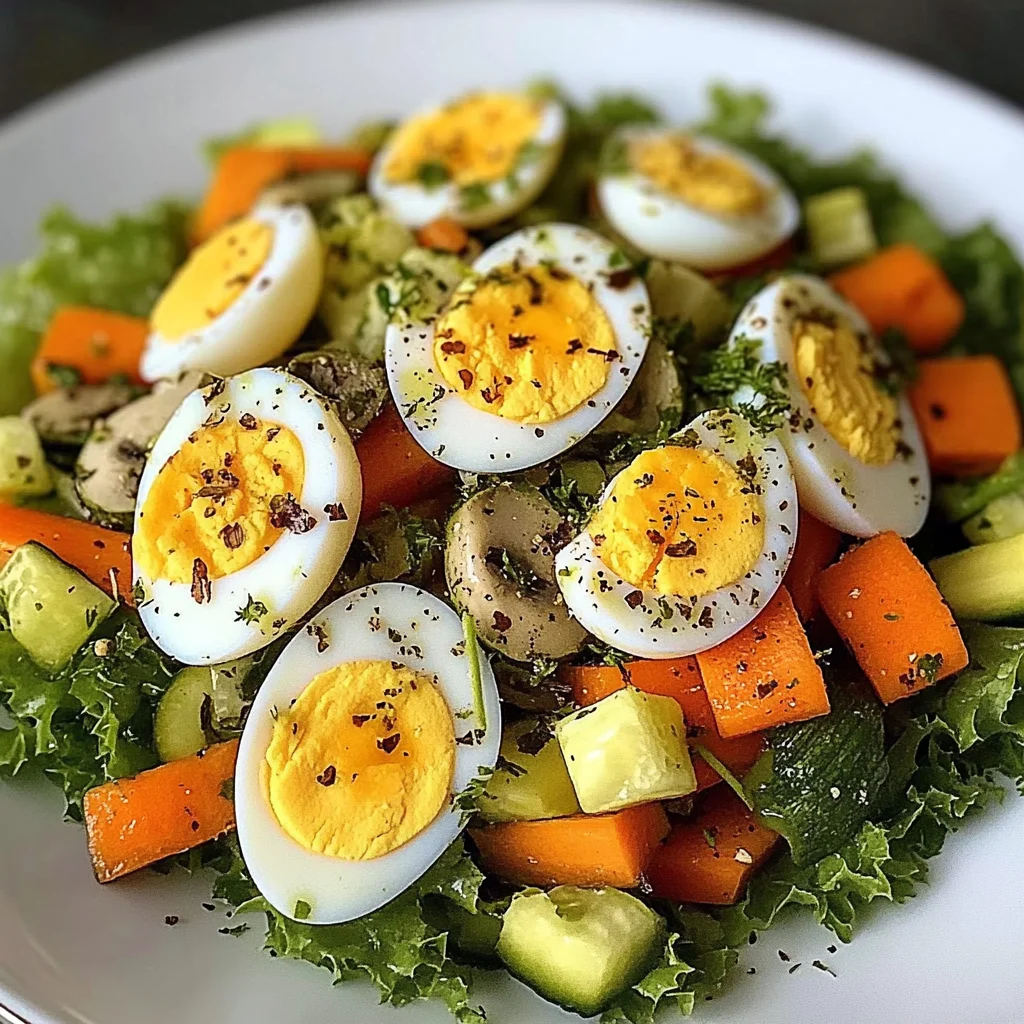 Egg & Veggie Salad