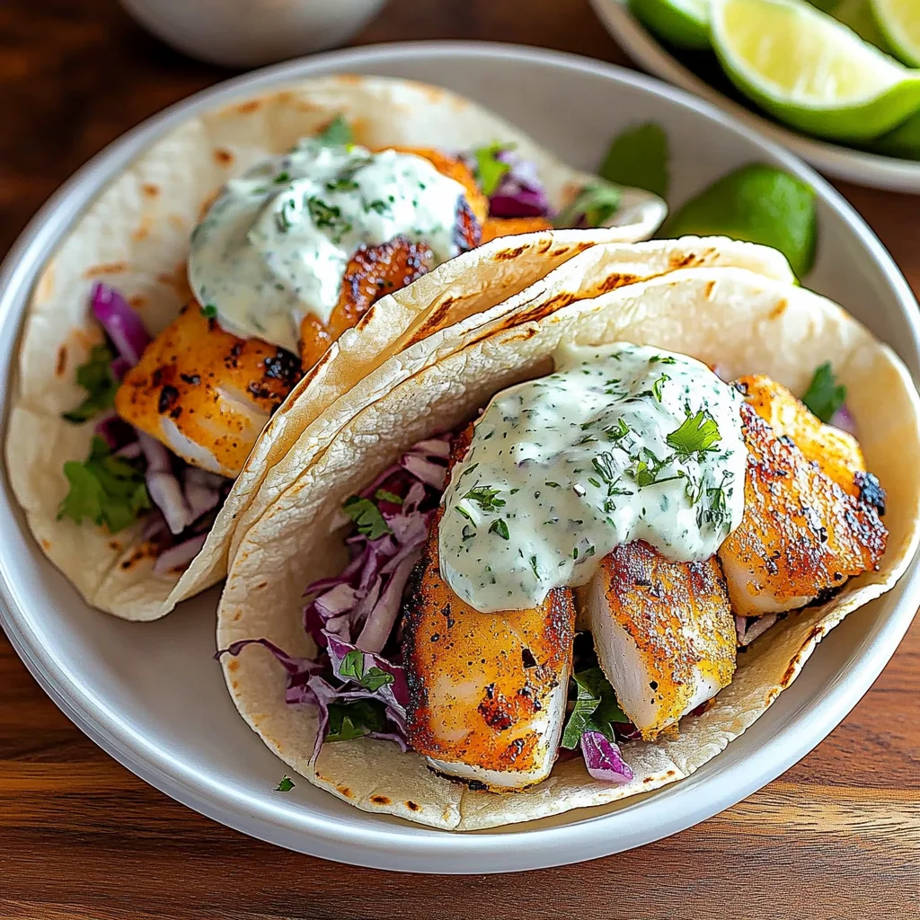 Fish Tacos Lime Crema: The Ultimate Recipe for Flavor