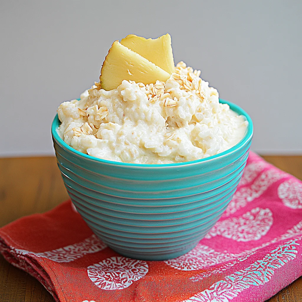 Hawaiian Rice Pudding {aka Rice Hawaiian}