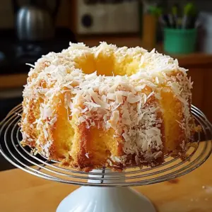 Pineapple Coconut Pound Cake