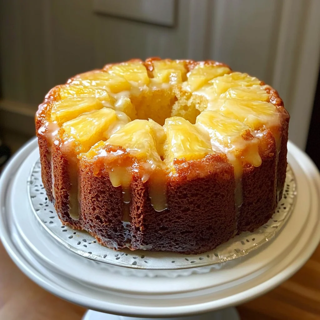 Pineapple Pound Cake Recipe