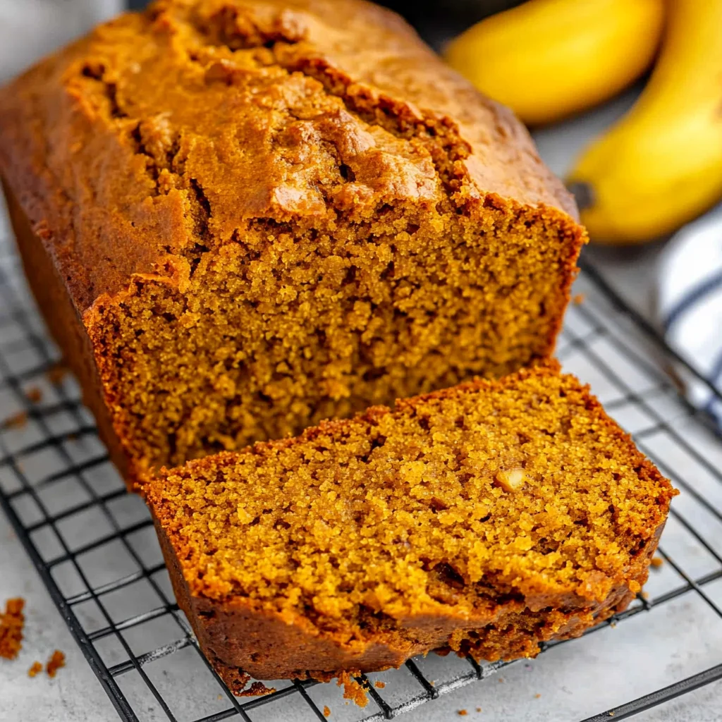 Pumpkin Banana Bread Recipe