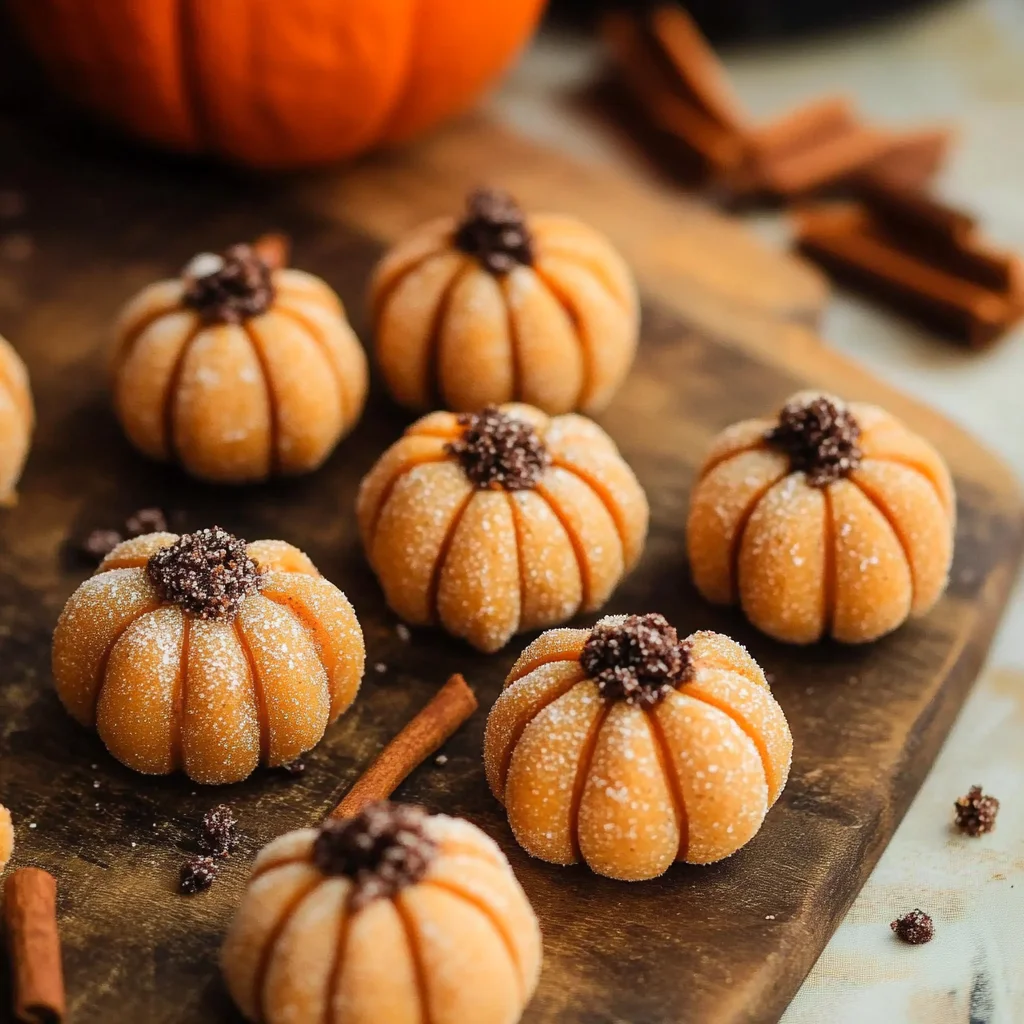 Pumpkin Cheesecake Truffles