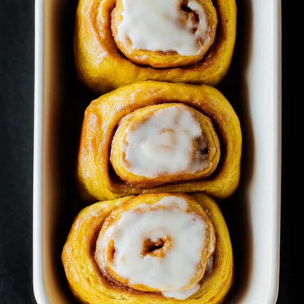 Pumpkin Cinnamon Rolls