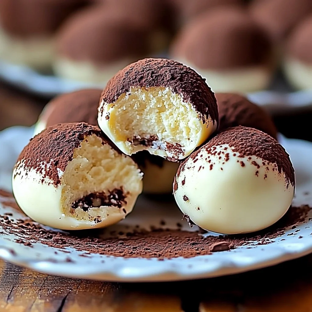 Tiramisu Truffles Recipe