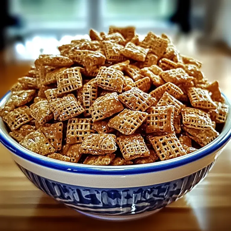 Toffee Chex Mix