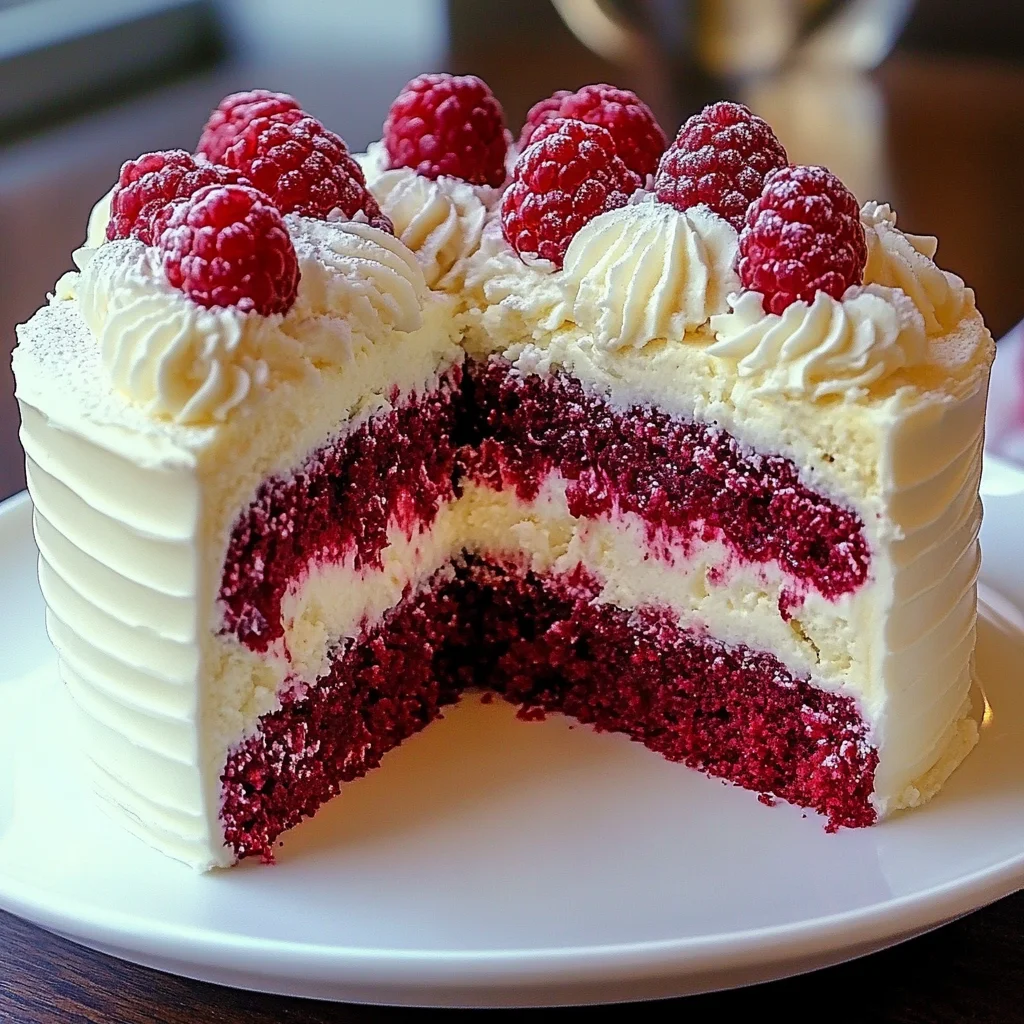 White Chocolate Raspberry Dream Cake – Sweet Easy Recipes Style