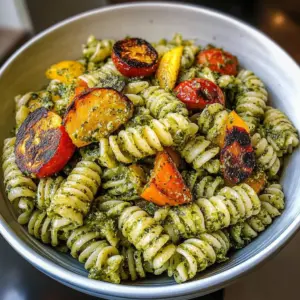 30-Minute Pesto Pasta with Roasted Veggies: A Flavor Bomb!