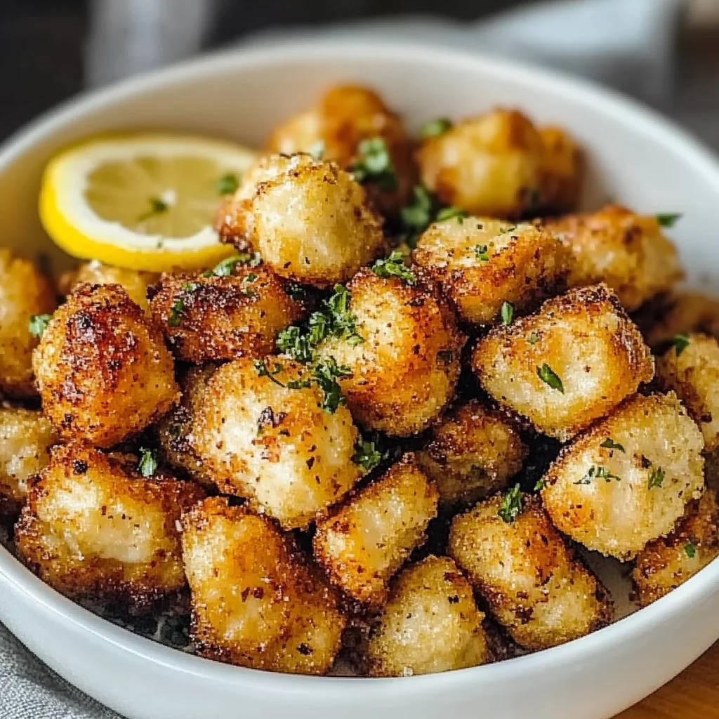 Air Fryer Lemon Chicken Bites