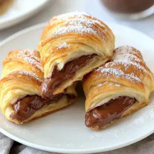 Air Fryer Nutella Crescent Rolls: A Sweet Delight Awaits!
