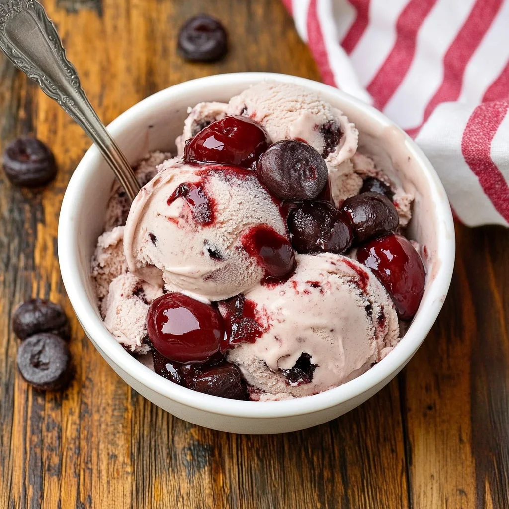 Black Forest Ice Cream