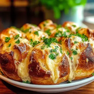Cheesy Garlic Pull-Apart Bubble Bread is a must-try!