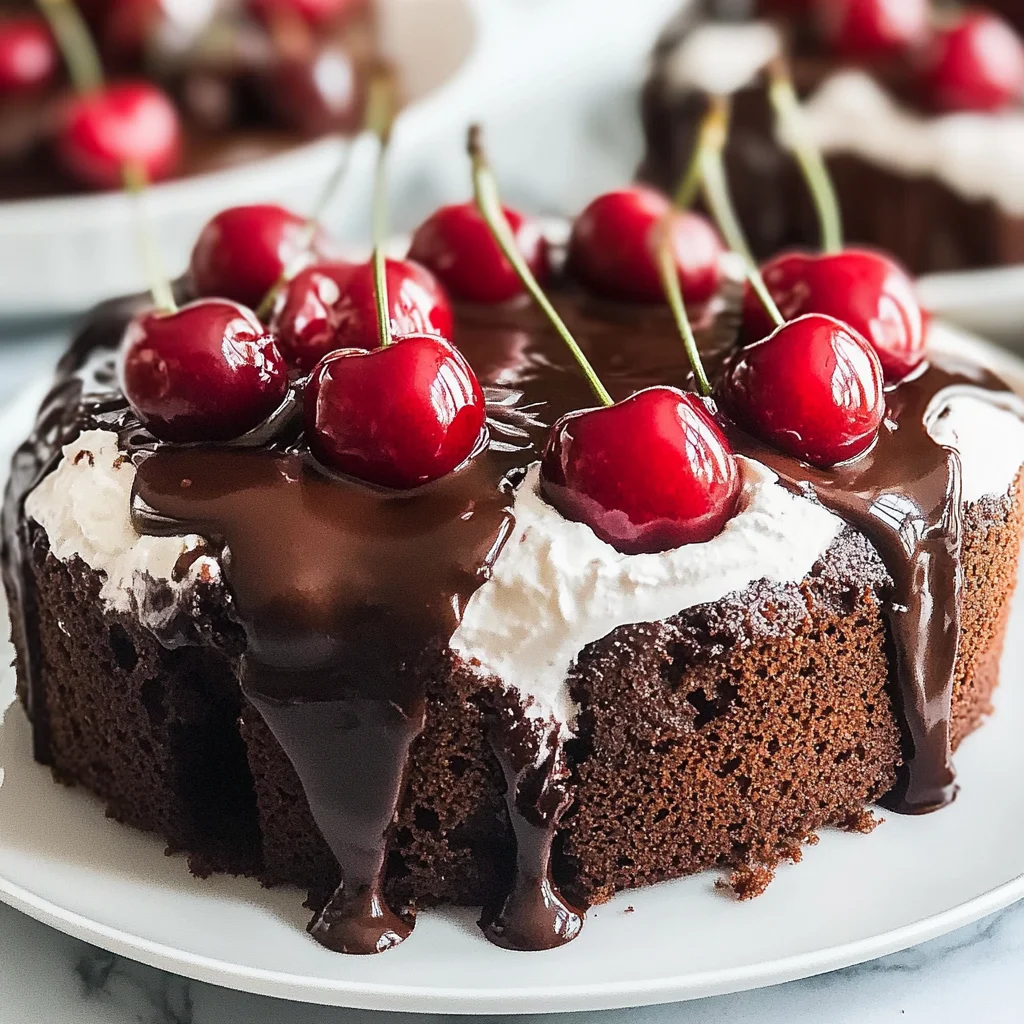 Chocolate Cherry Cake