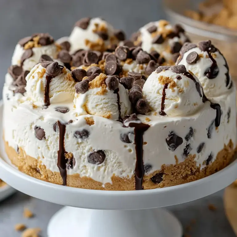 Chocolate Chip Cookie Dough Ice Cream