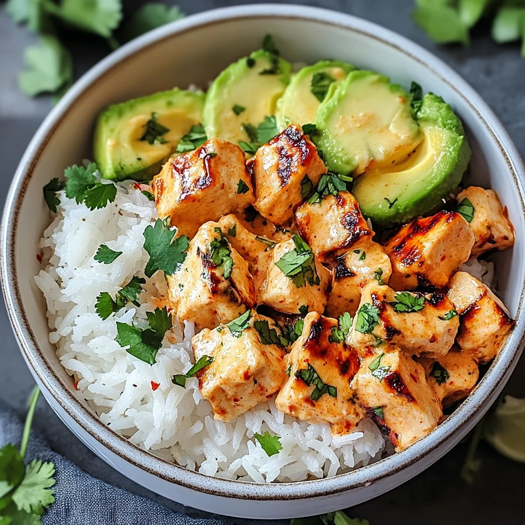 Coconut Chicken Rice Bowl