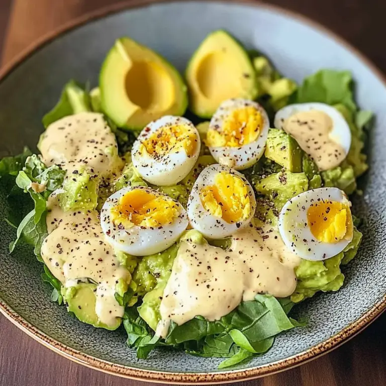 Creamy Avocado & Egg Salad