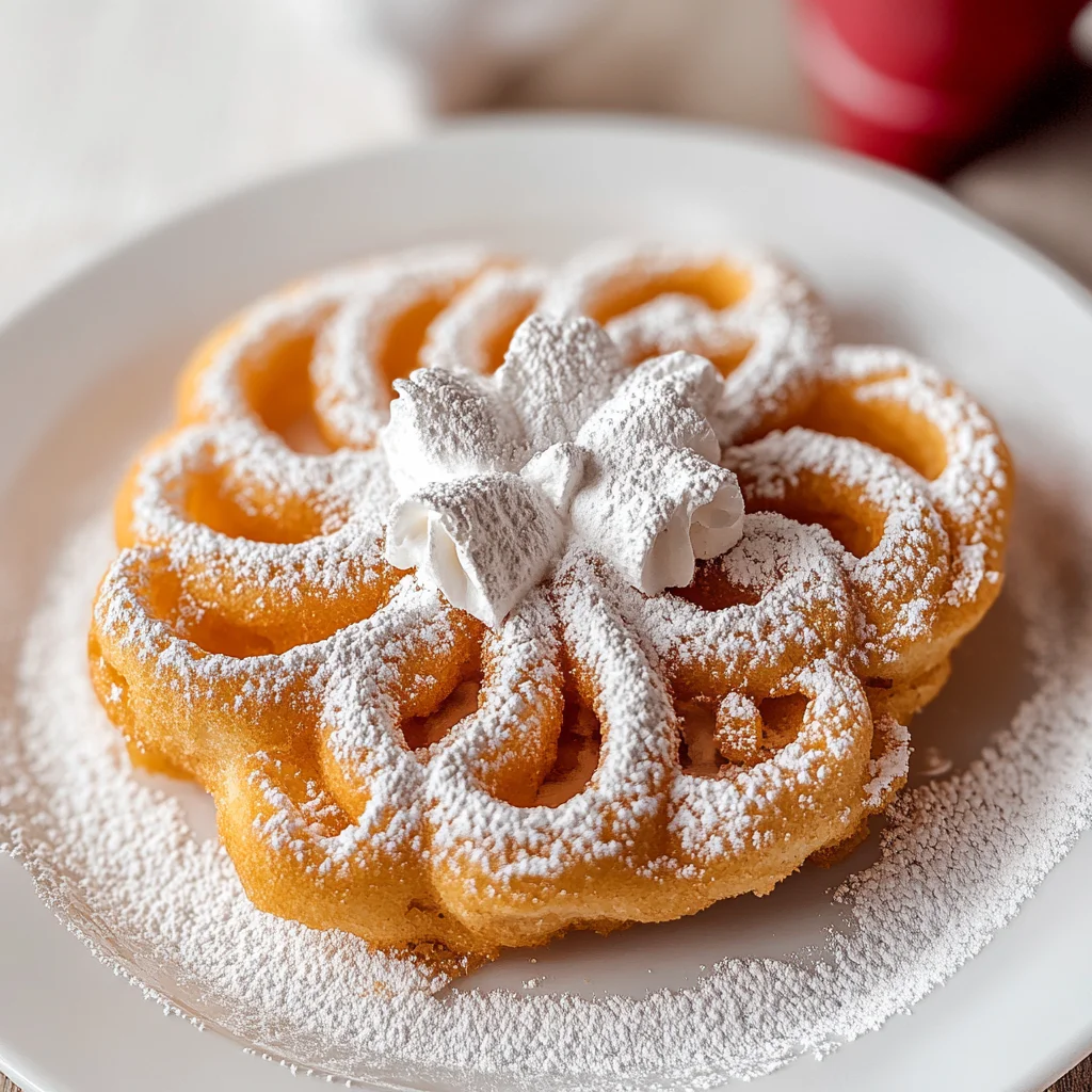 Easy Fair Funnel Cake