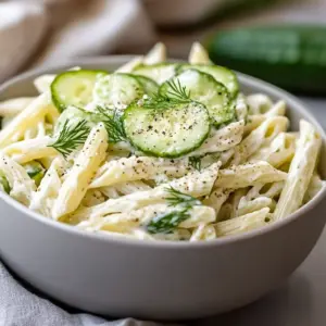 Healthy Cucumber Pasta Salad