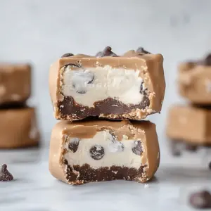 Healthy No Bake Cookie Dough Bars